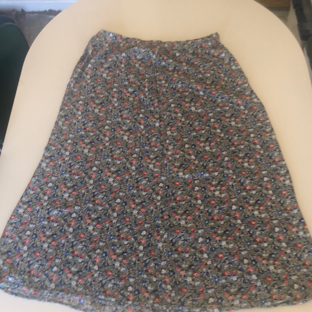 Maxi Floral Skirt